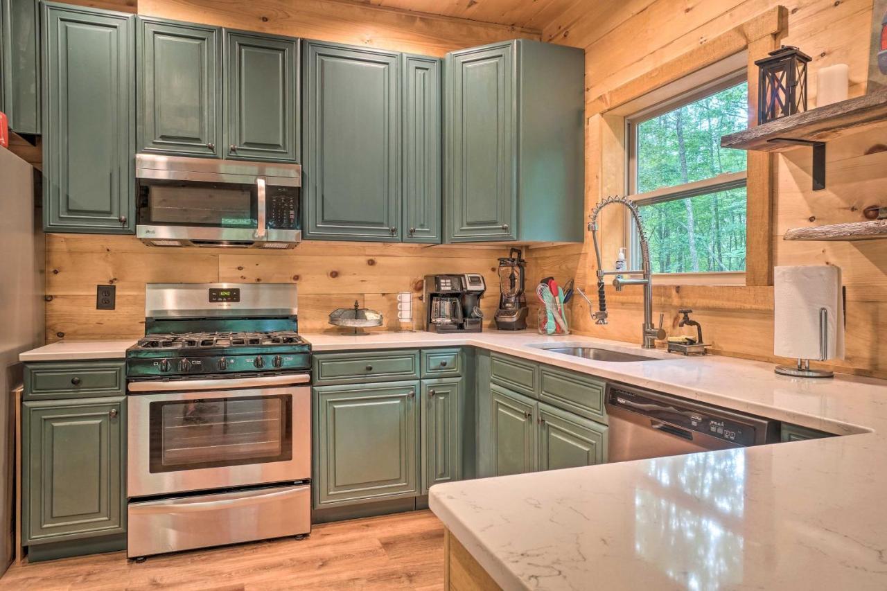 Peaceful Cabin On 3 Private Acres Deck And Fire Pit Blairsville Eksteriør bilde