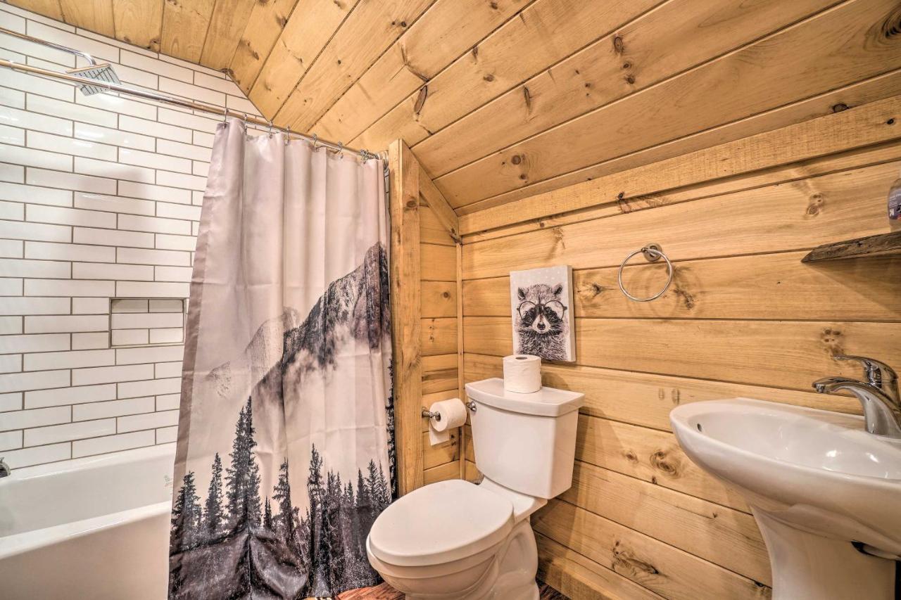 Peaceful Cabin On 3 Private Acres Deck And Fire Pit Blairsville Eksteriør bilde