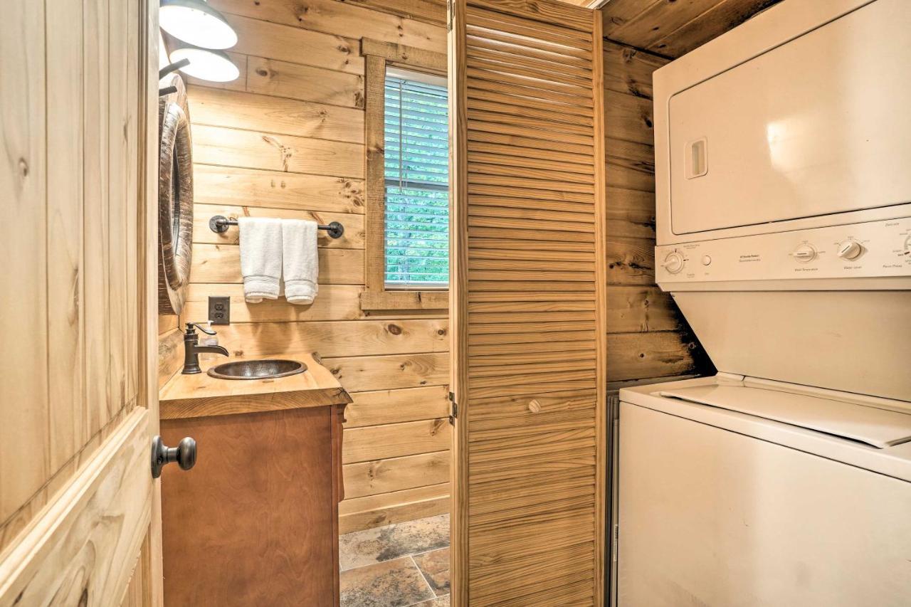 Peaceful Cabin On 3 Private Acres Deck And Fire Pit Blairsville Eksteriør bilde